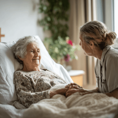 Das können Sie bei Unruhe Ihrer Pflegekunden in der Sterbephase tun