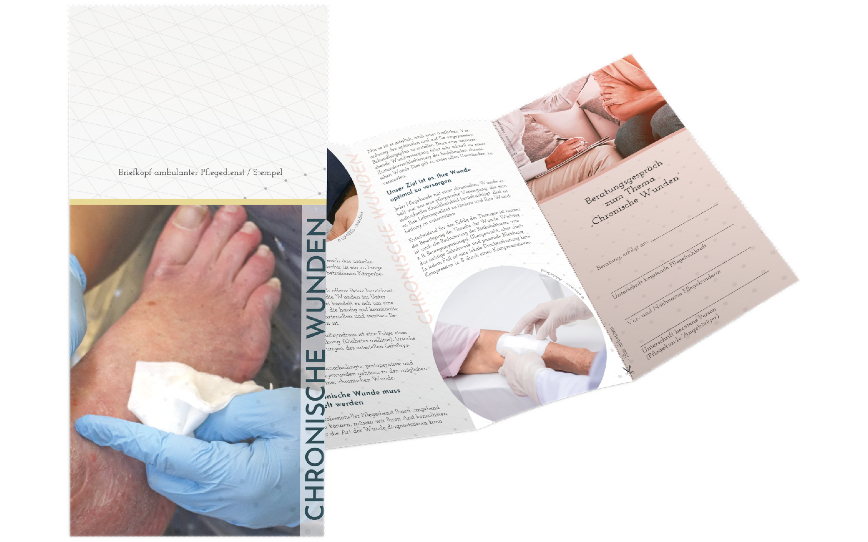 Beratungsflyer zum Thema 