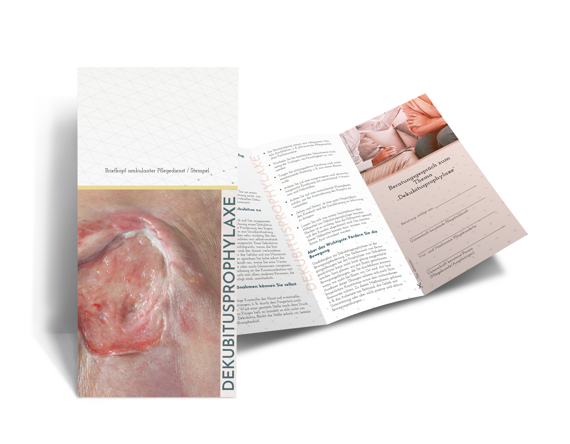 Beratungsflyer zum Thema 