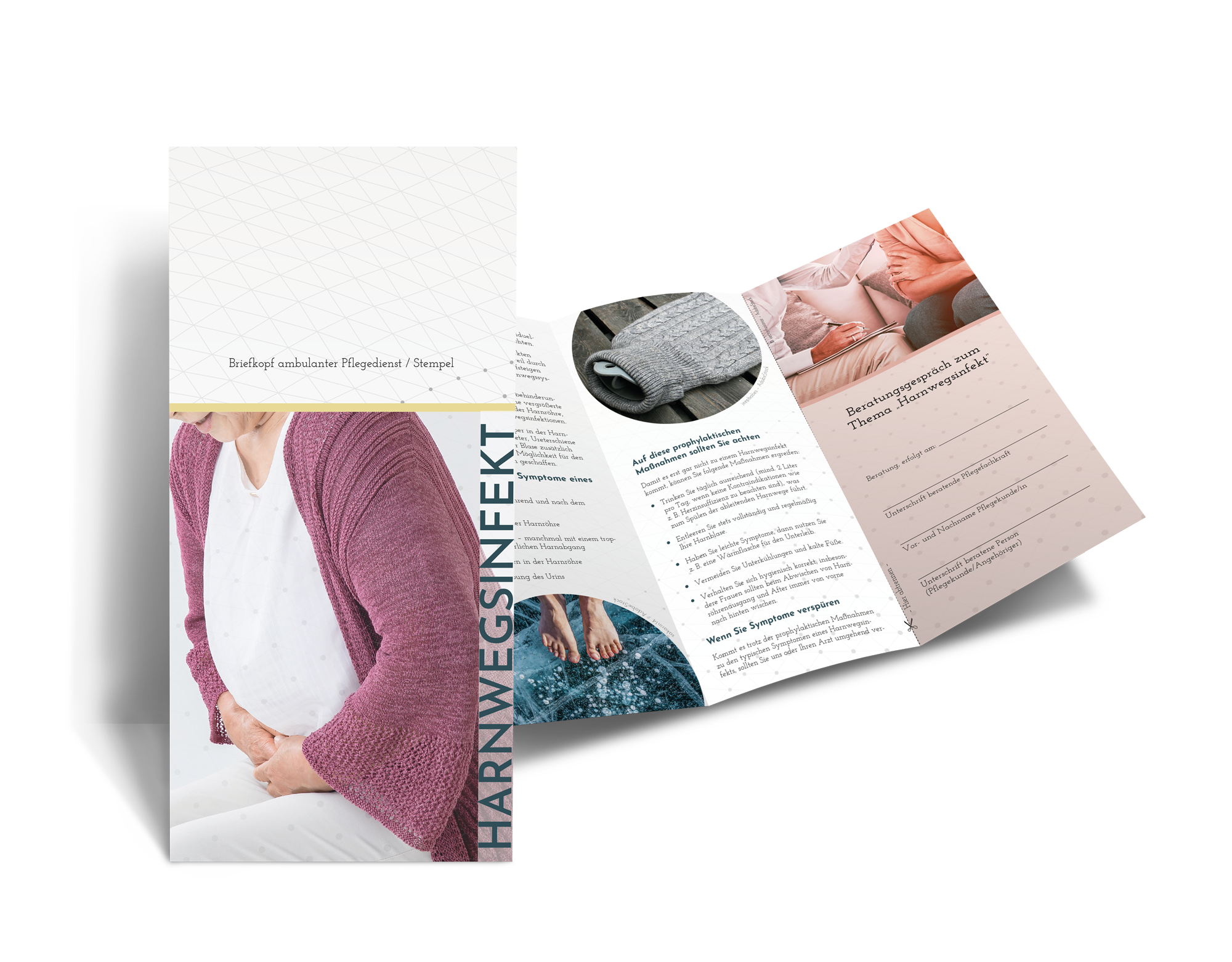 Beratungsflyer zum Thema 