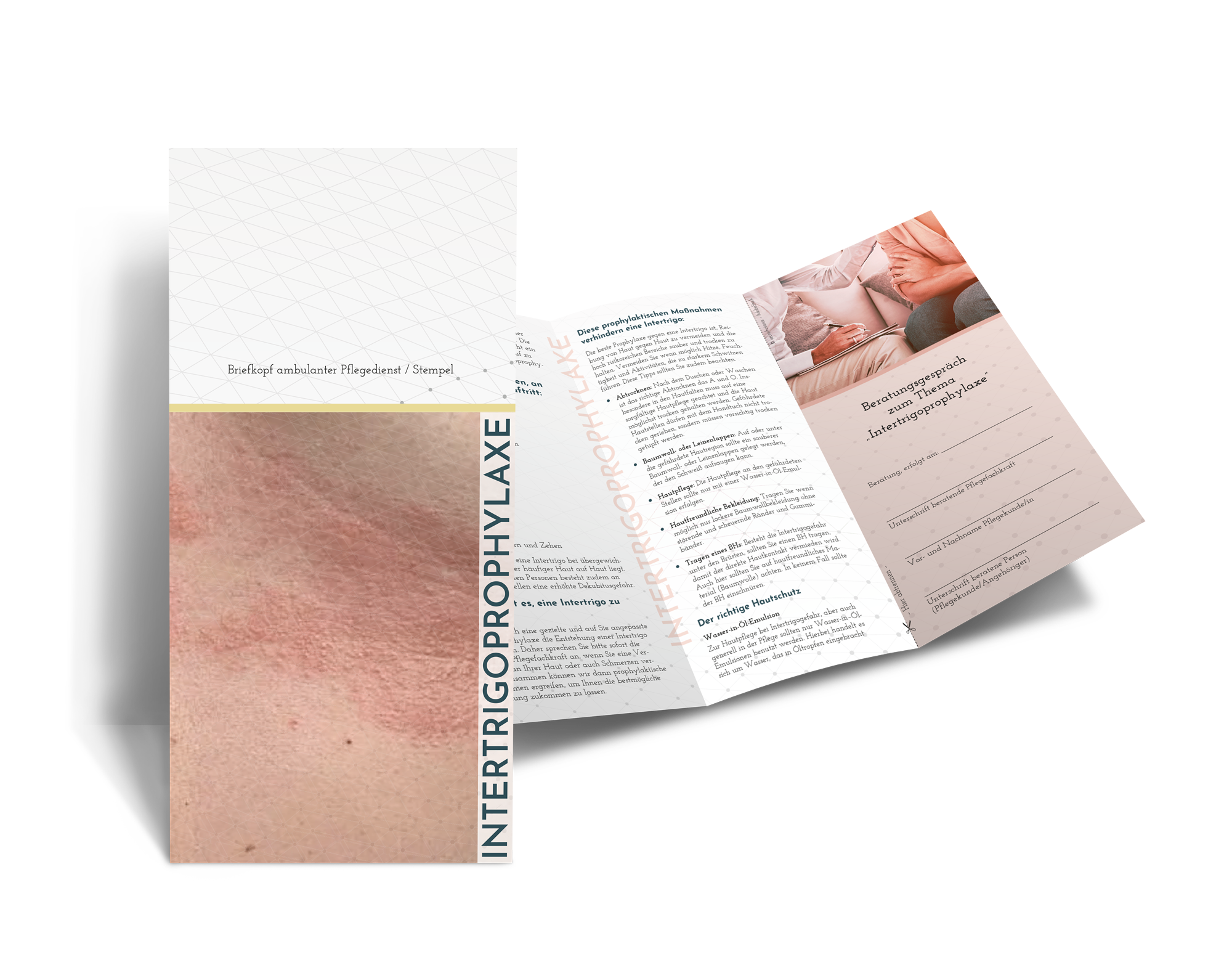 Beratungsflyer zum Thema 