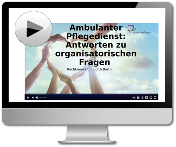 Video: Ambulanter Pflegedienst: Antworten zu organisatorischen Fragen