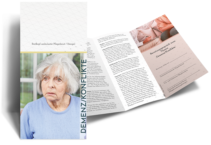 Beratungsflyer zum Thema 