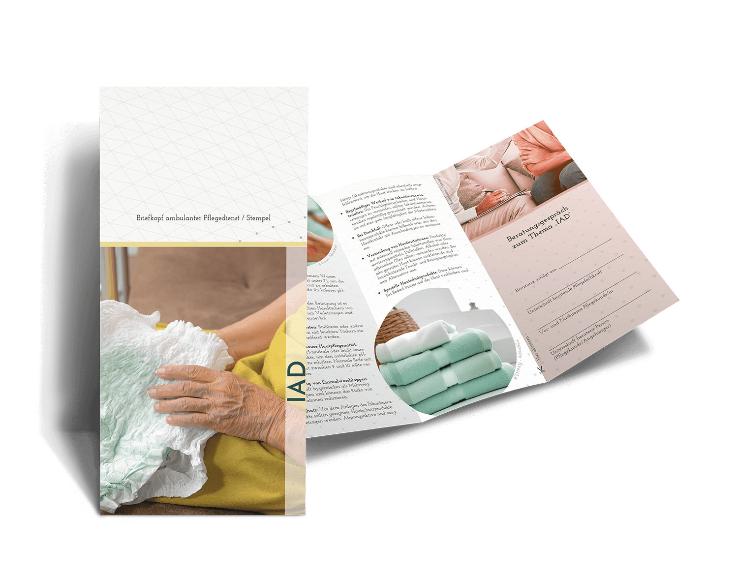 Beratungsflyer zum Thema 