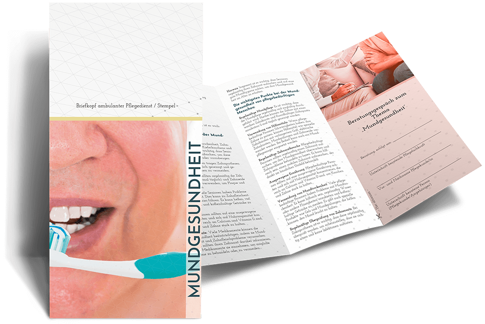 Beratungsflyer zum Thema 