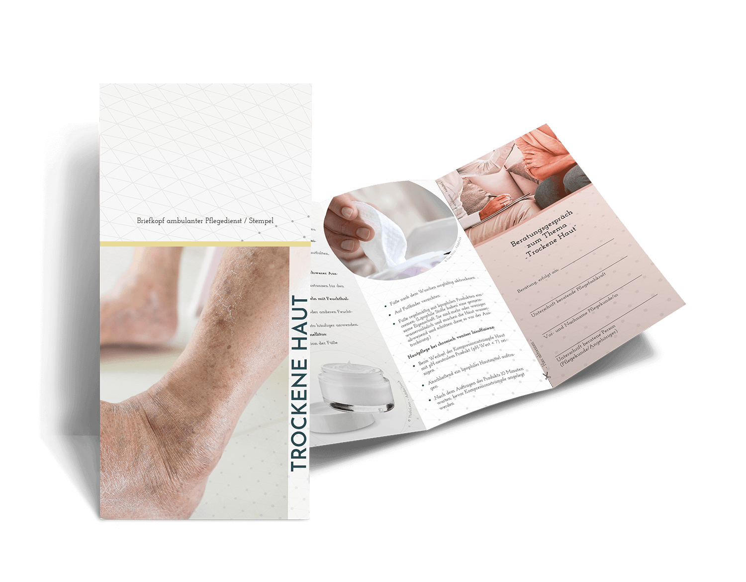 Beratungsflyer zum Thema 