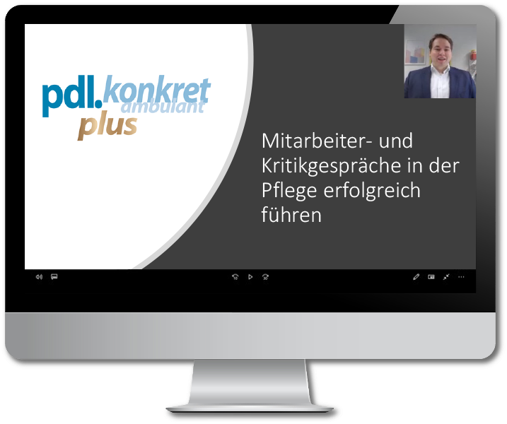 Webinar „Mitarbeitergespräche in der Pflege erfolgreich führen“