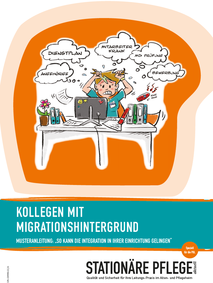 Kollegen mit Migrationshintergrund - Musteranleitung: 