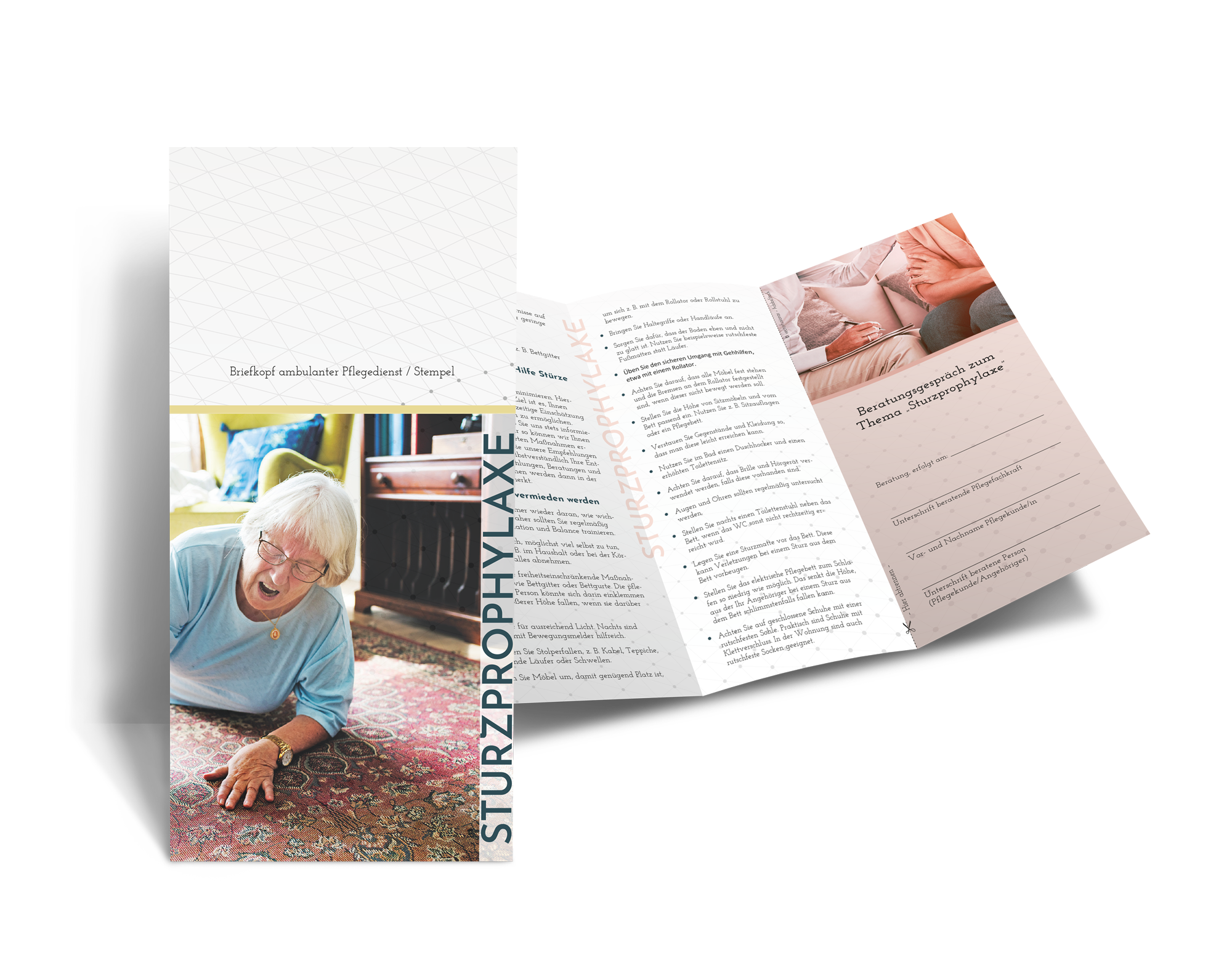 Beratungsflyer zum Thema 