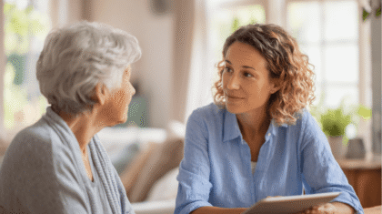 MD Begutachtung bei Demenz für PG 2 im häuslichen Umfeld der Seniorin