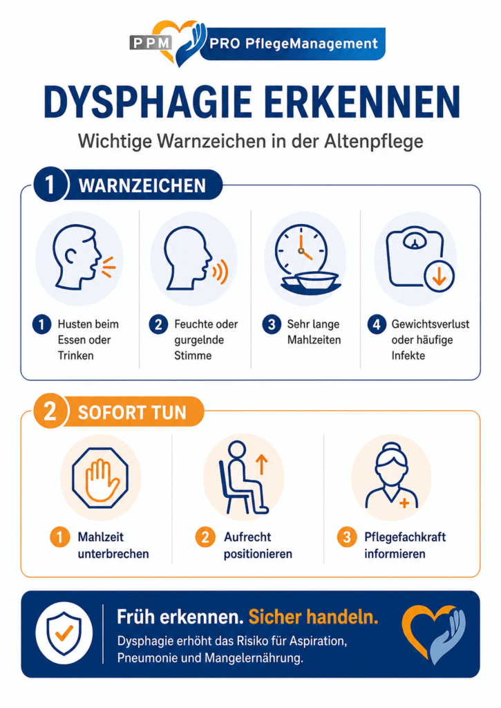 Infografik zum Thema Dysphagie