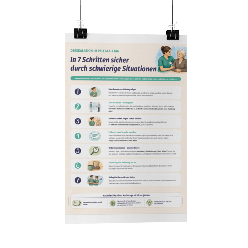 Deeskalation im Pflegealltag