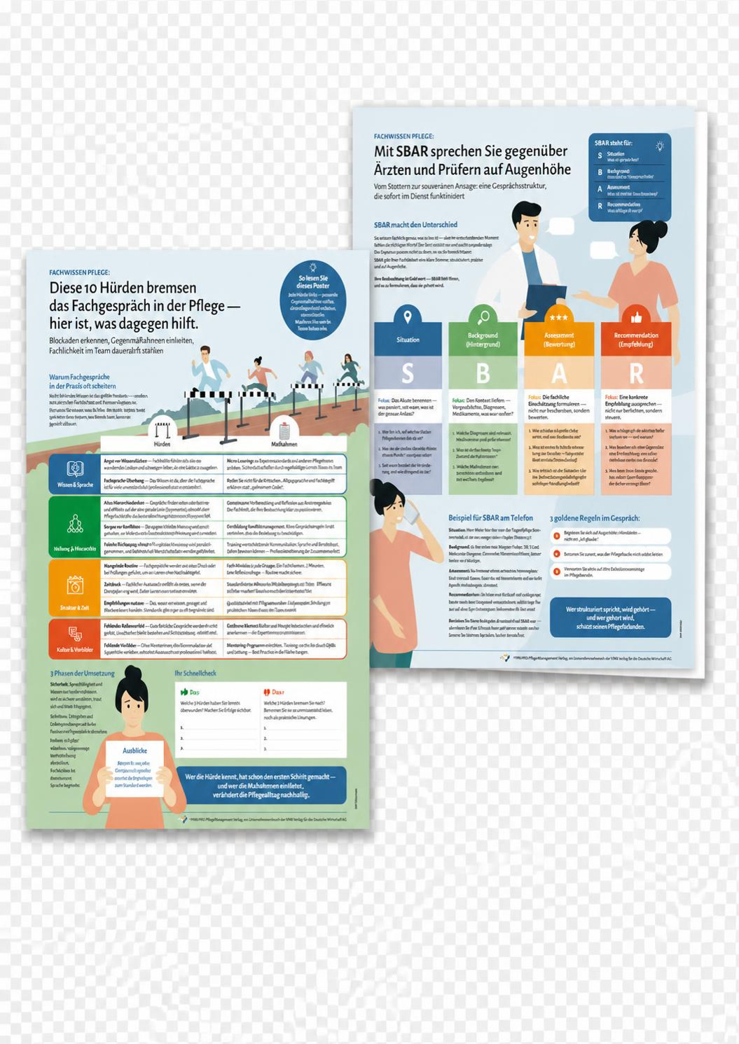 Poster-Paket: Fachgespräche im Pflegealltag